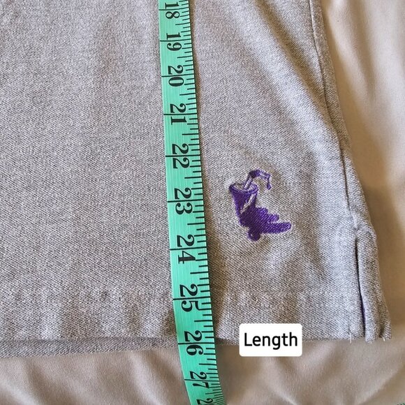 Men's Grey/Purple H&M Short sleeve Golf Shirt, Size Small - Picture 9 of 13